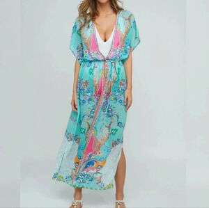NEW Pia Rossini Cancun Kimono Coverup